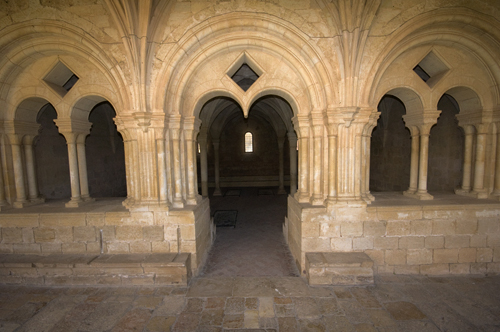 Portada sala capitular de Santes Creus